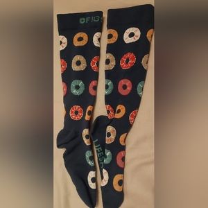 FIGS Large Navy Lifesavers Compression socks. NWOT